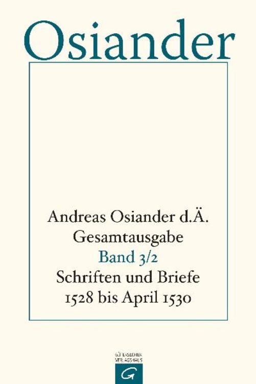 Produktbild: Gesamtausgabe / Schriften und Briefe 1528 bis April 1530