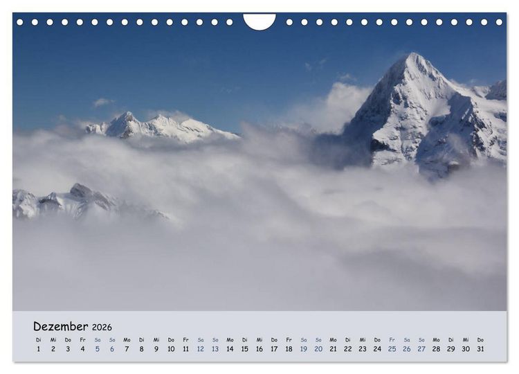 Produktbild: Gipfel Blicke (Wandkalender 2026 DIN A4 quer), CALVENDO Monatskalender