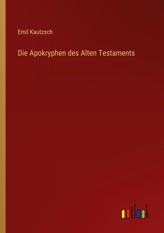Produktbild: Die Apokryphen des Alten Testaments