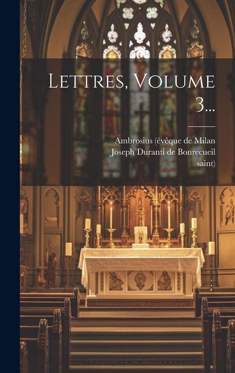 Produktbild: Lettres, Volume 3...