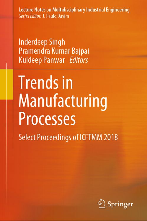 Produktbild: Trends in Manufacturing Processes