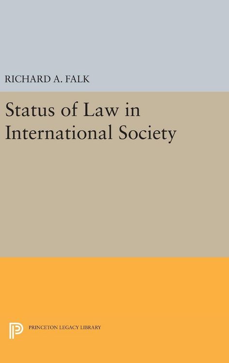 Produktbild: Status of Law in International Society