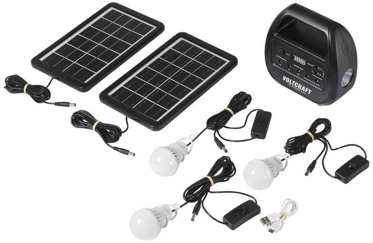 Produktbild: VOLTCRAFT VC-PS15000-Solar VC-14297675 Solar-Powerbank Ladestrom Solarzelle 0.51 A 3 W 15000 mAh