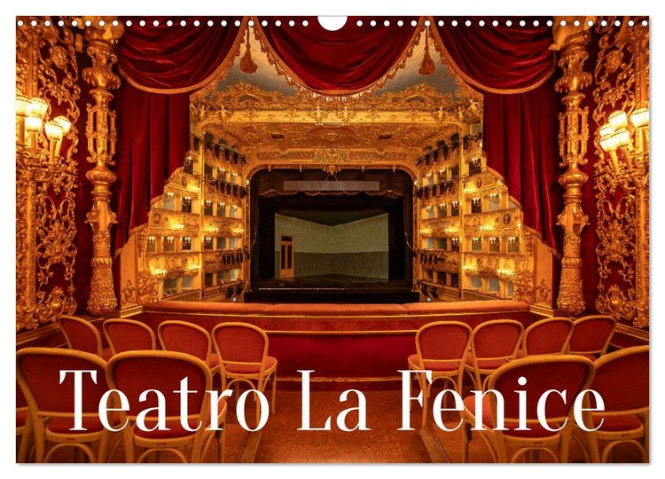 Produktbild: Teatro La Fenice (Wandkalender 2026 DIN A3 quer), CALVENDO Monatskalender