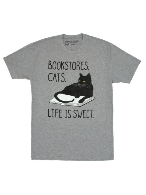 Produktbild: Bookstore Cats Unisex T-Shirt XXXX-Large