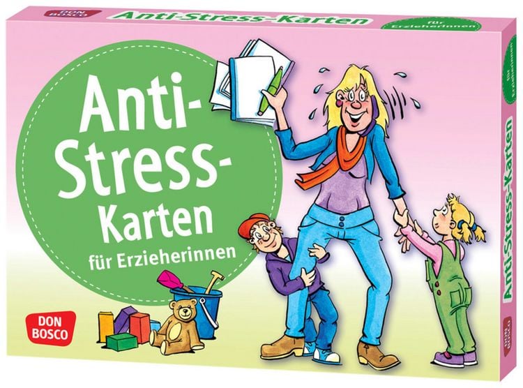 Produktbild: Anti-Stress-Karten f&uuml;r Erzieherinnen