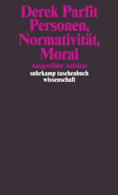 Produktbild: Personen, Normativit&auml;t, Moral