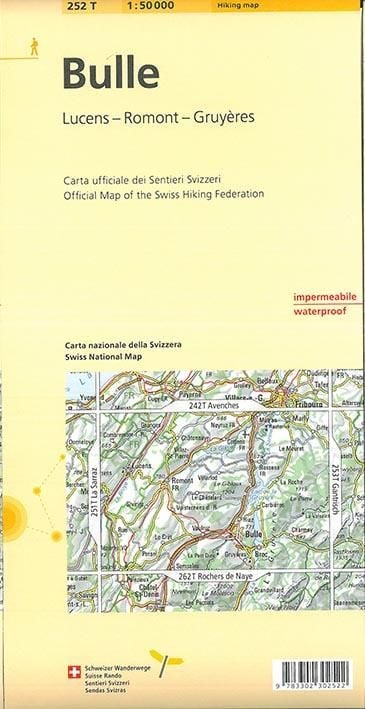 Produktbild: Swisstopo 1 : 50 000 Bulle