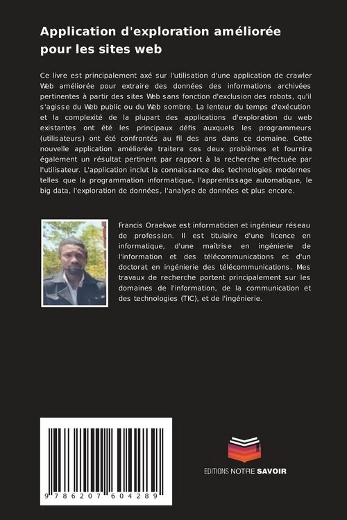 Produktbild: Application d'exploration am&eacute;lior&eacute;e pour les sites web