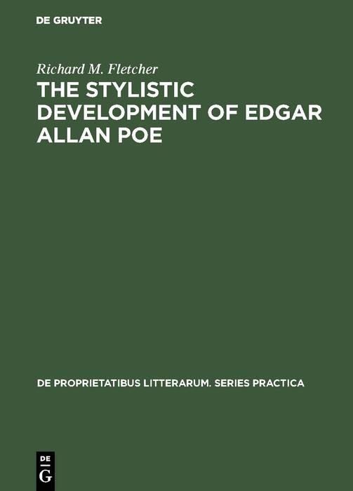 Produktbild: The Stylistic Development of Edgar Allan Poe