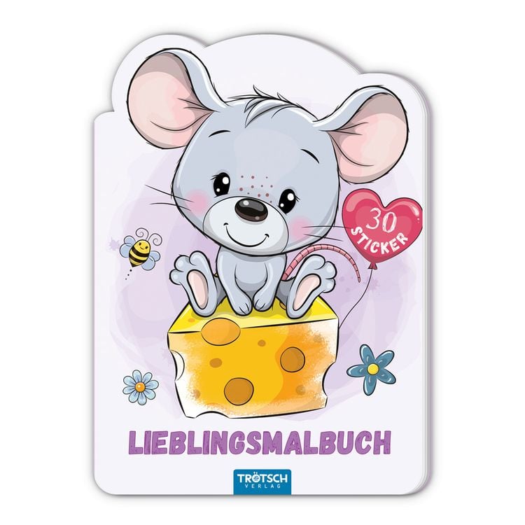Produktbild: Tr&ouml;tsch Malbuch Lieblingsmalbuch