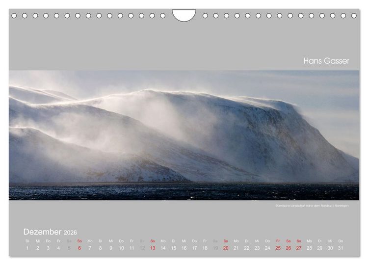 Produktbild: GROSSARTIGE LANDSCHAFTEN 2026 (Wandkalender 2026 DIN A4 quer), CALVENDO Monatskalender