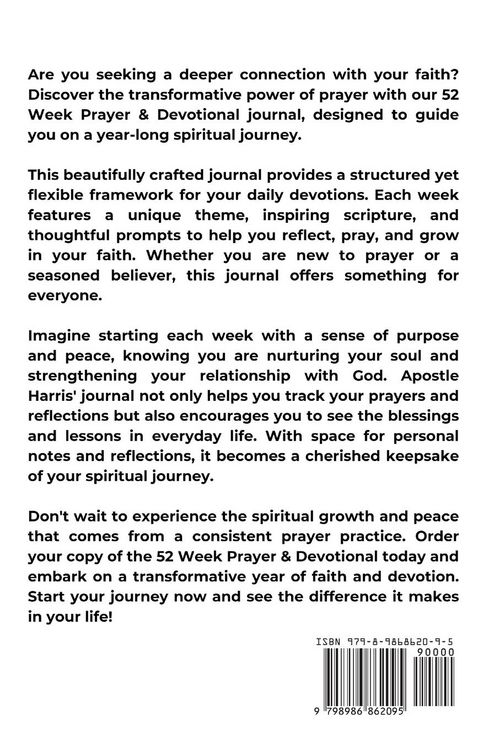 Produktbild: 52 Week Prayer & Devotional