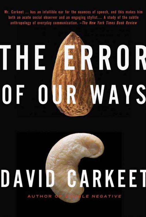Produktbild: The Error of Our Ways