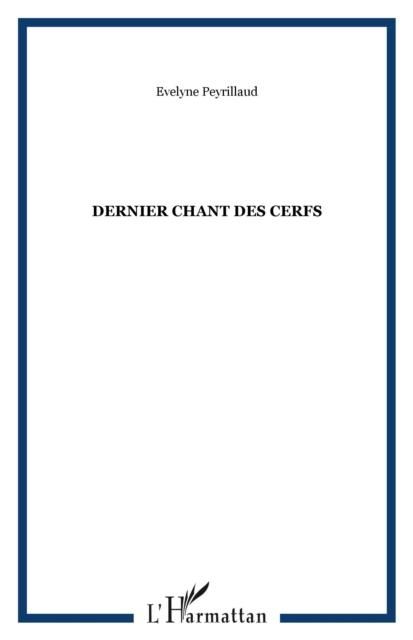 Produktbild: Dernier chant des cerfs