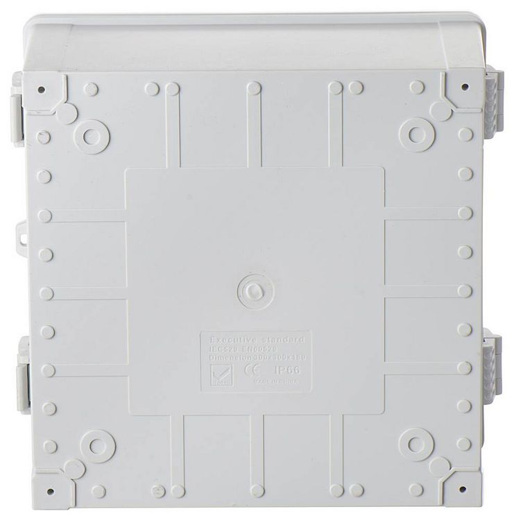 Produktbild: TRU COMPONENTS TC-PSC-30x30x18 Schaltschrank 300 x 300 x 180 ABS Hellgrau 1St.