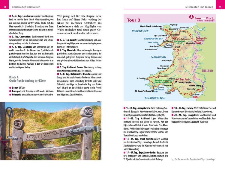 Produktbild: Reisef&uuml;hrer Wales
