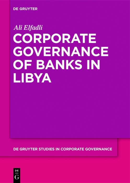 Produktbild: Corporate Governance of Banks in Libya