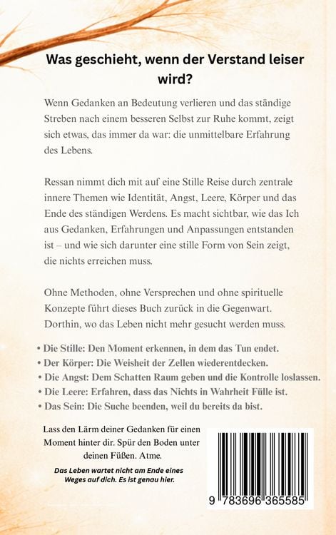 Produktbild: Der Moment - Wenn der Verstand leise wird