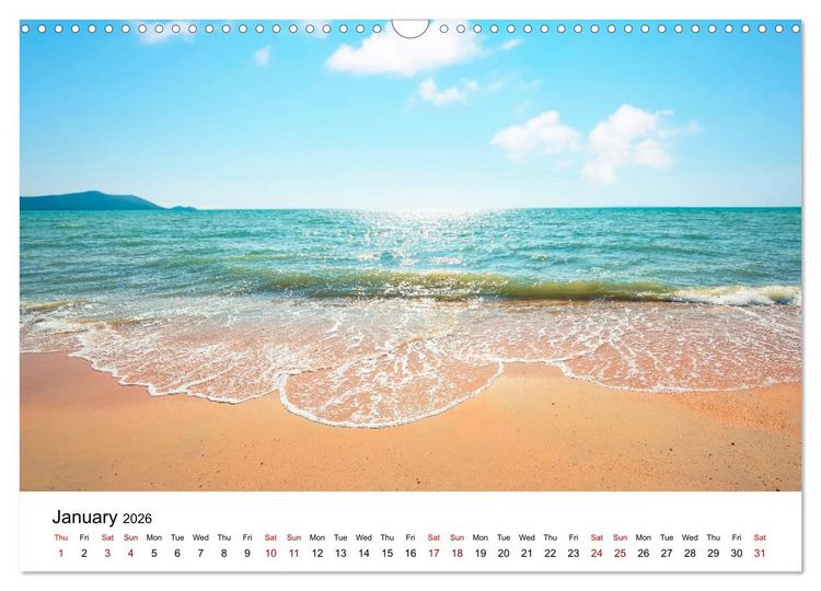 Produktbild: Tropical Vibes (Wall Calendar 2026 DIN A3 landscape), CALVENDO 12 Month Wall Calendar