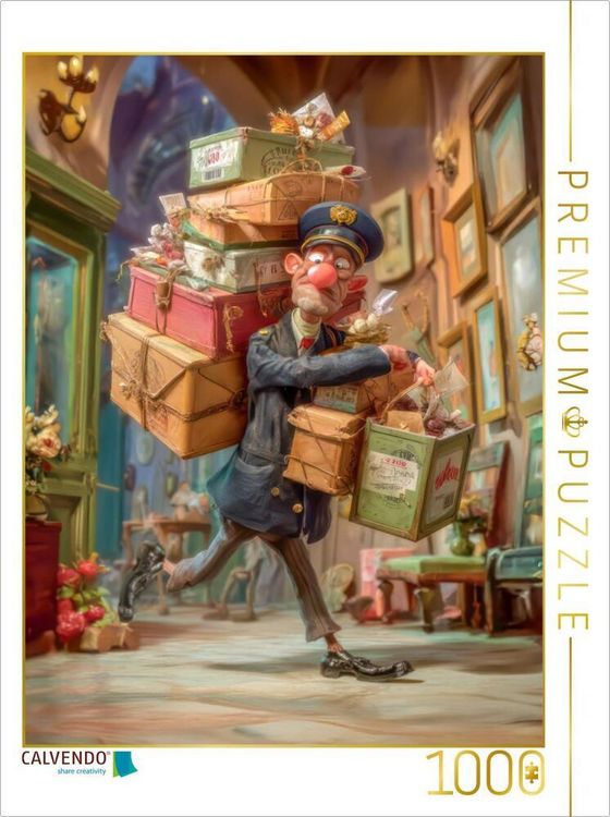 Produktbild: CALVENDO Puzzle Karikaturen von Alltagshelden | 1000 Teile Lege-Gr&ouml;&szlig;e 64x48cm Foto-Puzzle f&uuml;r gl&uuml;ckliche Stunden