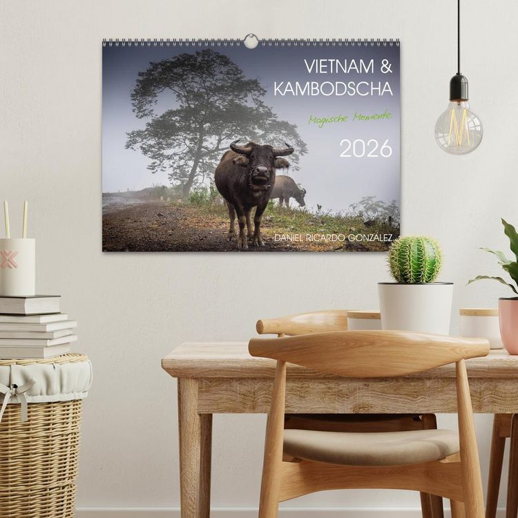 Produktbild: Vietnam und Kambodscha - Magische Momente. (Wandkalender 2026 DIN A3 quer), CALVENDO Monatskalender