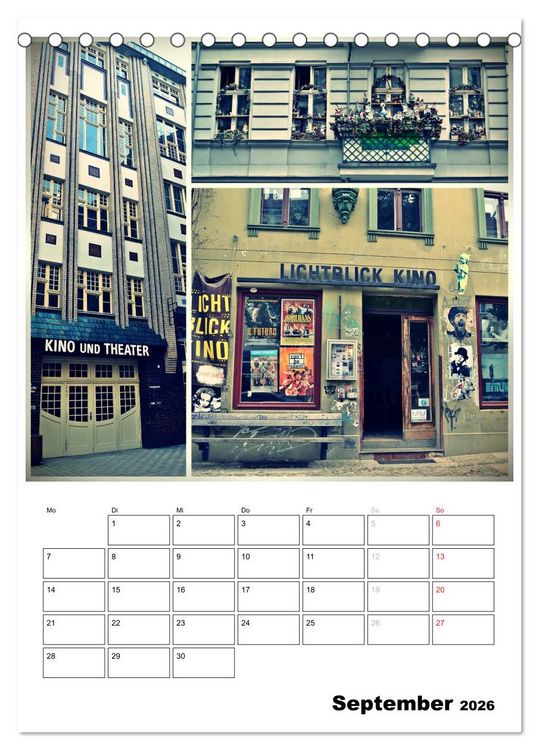 Produktbild: BERLIN / Planer (Tischkalender 2026 DIN A5 hoch), CALVENDO Monatskalender