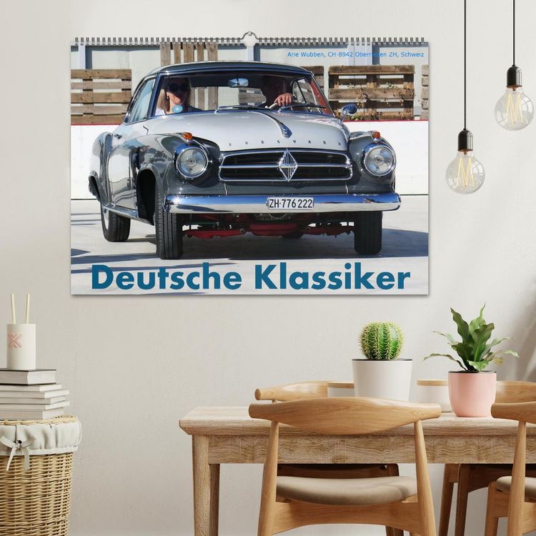 Produktbild: Deutsche Klassiker (Wandkalender 2026 DIN A2 quer), CALVENDO Monatskalender