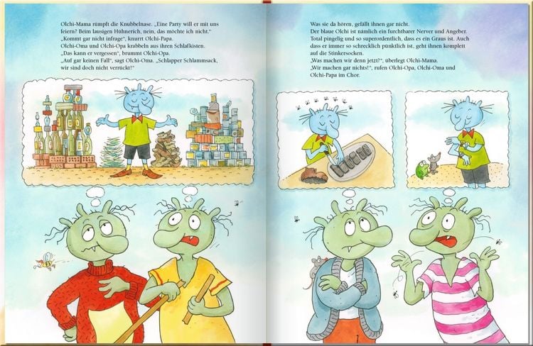 Produktbild: Die Olchis feiern Geburtstag