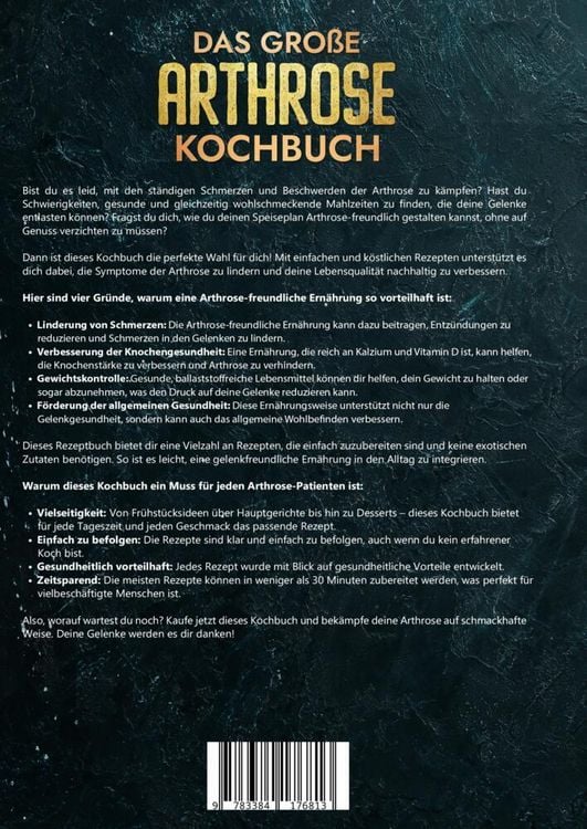 Produktbild: Das gro&szlig;e Arthrose Kochbuch