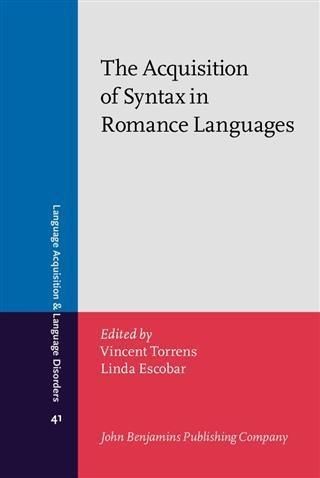 Produktbild: Acquisition of Syntax in Romance Languages