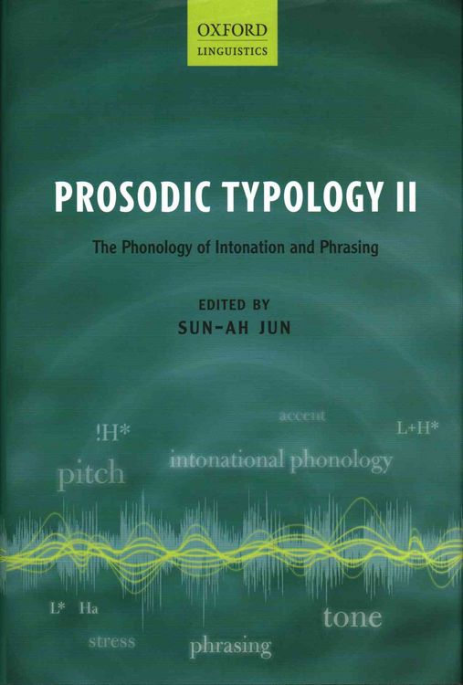 Produktbild: Prosodic Typology II