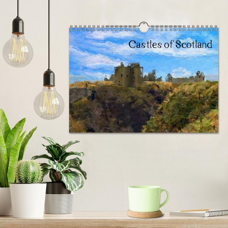 Produktbild: Castles of Scotland (Wall Calendar 2026 DIN A4 landscape), CALVENDO 12 Month Wall Calendar