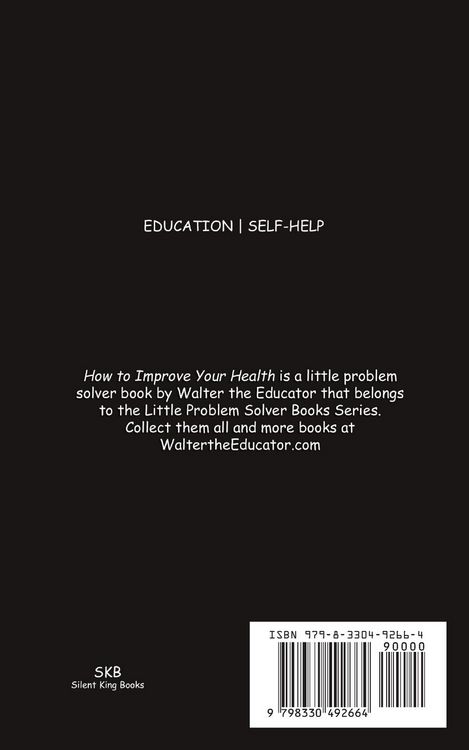 Produktbild: How to Improve Your Health