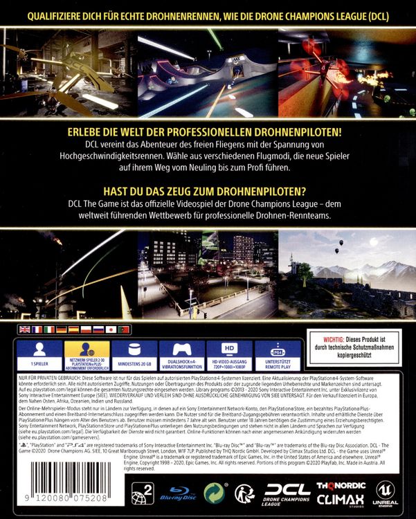 Produktbild: DCL - The Game