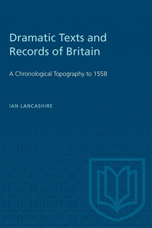 Produktbild: Dramatic Texts and Records of Britain