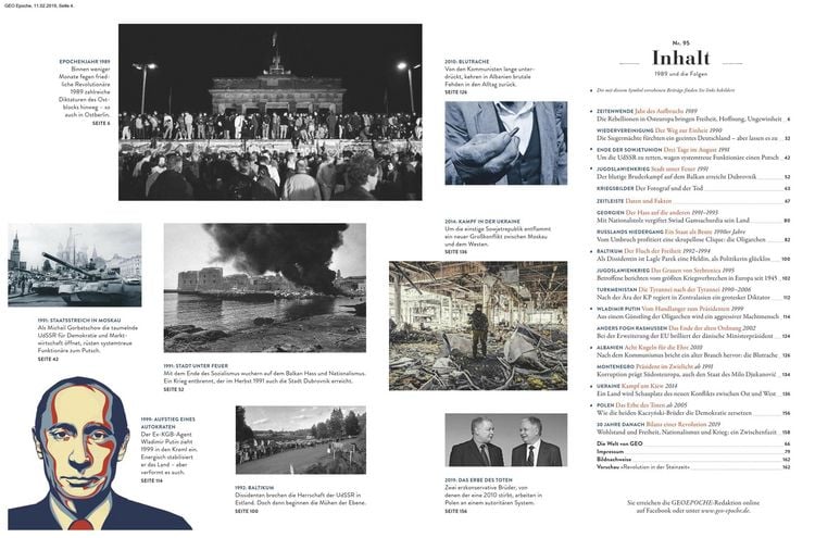 Produktbild: GEO Epoche / GEO Epoche 95/2019 - 1989 Europas Schicksalsjahr und seine Folgen