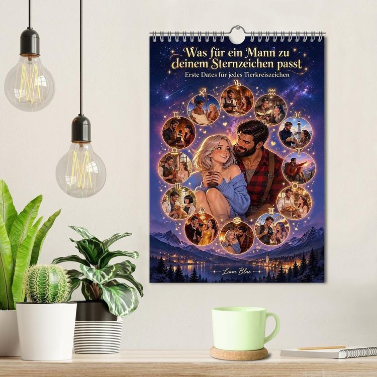 Produktbild: Was f&uuml;r ein Mann zu deinem Sternzeichen passt (Wandkalender 2027 DIN A4 hoch), CALVENDO Monatskalender