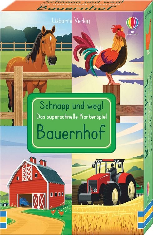 Produktbild: Schnapp und weg! Das superschnelle Kartenspiel: Bauernhof