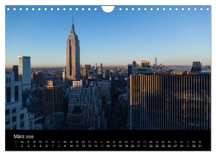 Produktbild: Zu Besuch in New York (Wandkalender 2026 DIN A4 quer), CALVENDO Monatskalender