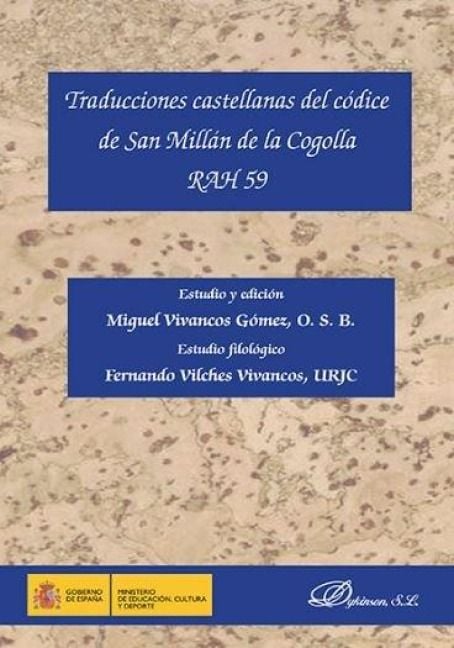 Produktbild: Traducciones castellanas del c&oacute;dice de San Mill&aacute;n de la Cogolla RAH 59