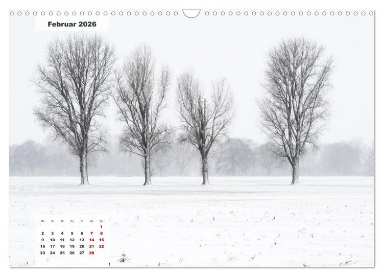 Produktbild: Ein Jahr Niederrhein Momente der Natur (Wandkalender 2026 DIN A3 quer), CALVENDO Monatskalender