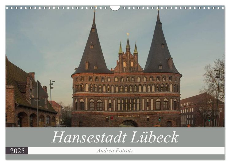 Produktbild: Hansestadt L&uuml;beck (Wandkalender 2025 DIN A3 quer), CALVENDO Monatskalender