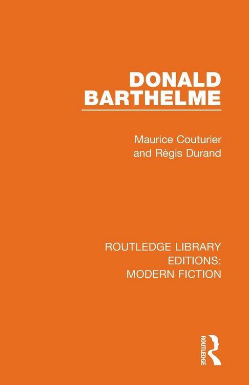 Produktbild: Donald Barthelme