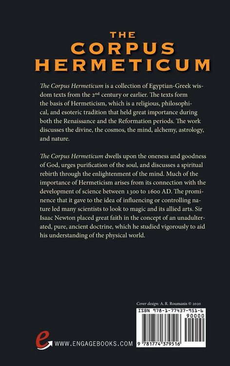 Produktbild: The Corpus Hermeticum (Deluxe Library Edition)