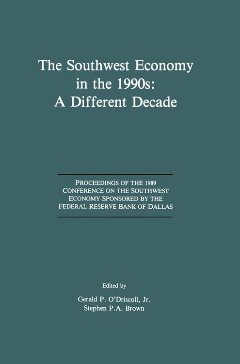 Produktbild: The Southwest Economy in the 1990s: A Different Decade