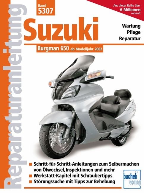 Produktbild: Suzuki Burgman 650 ab Modelljahr 2002