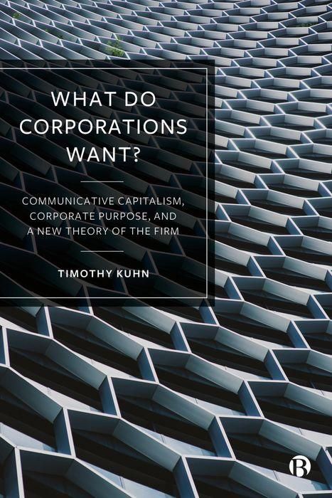 Produktbild: What Do Corporations Want?