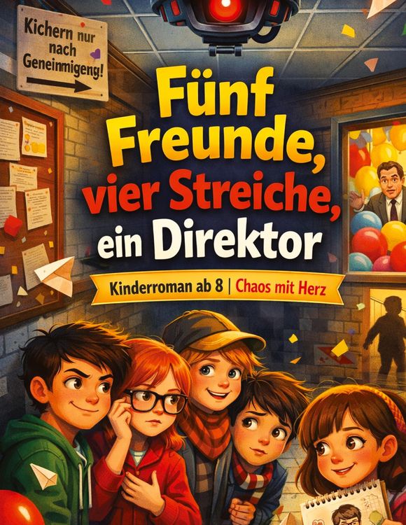 Produktbild: Mikulaschek, D: F&uuml;nf Freunde, vier Streiche, ein Direktor