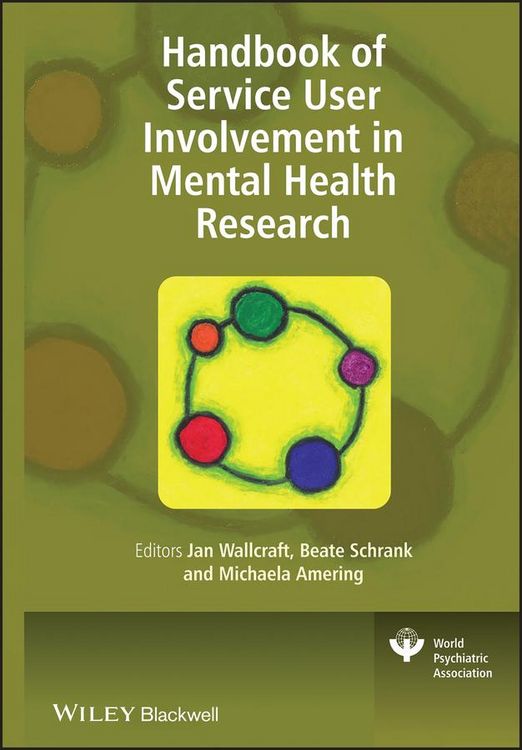 Produktbild: Handbook of Service User Involvement in Mental Health Research